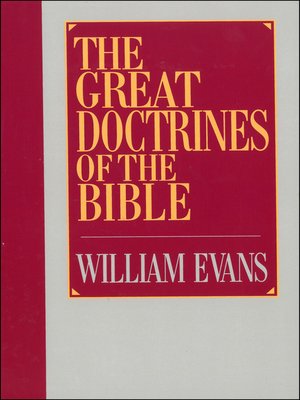 cover image of The Great Doctrines of the Bible